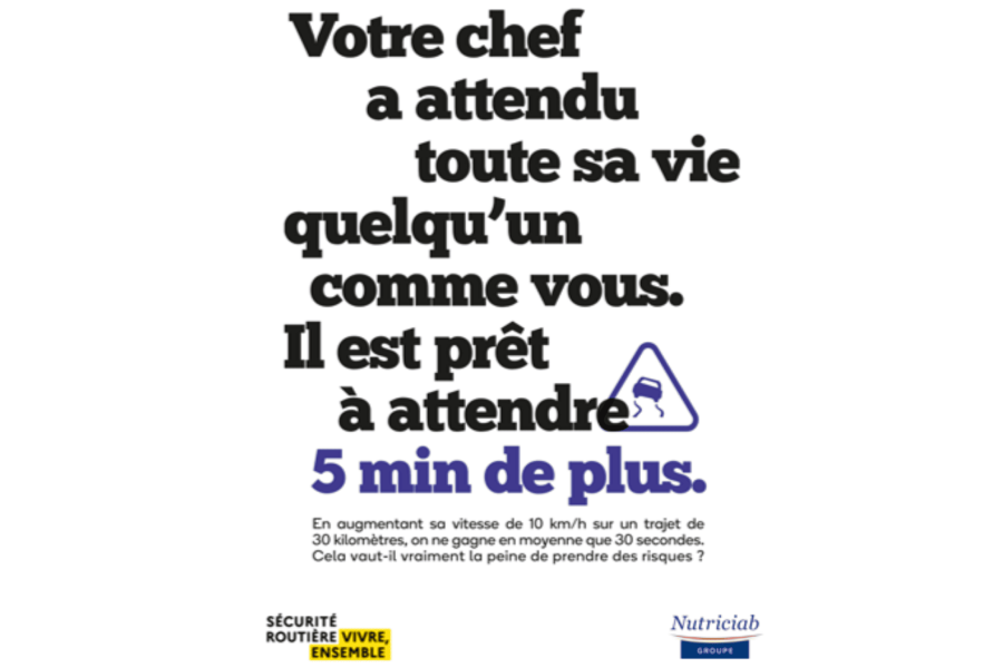 Votre chef a attendu toute sa vie quelqu'un comme vous. Il est prêt à attendre 5 min de plus.